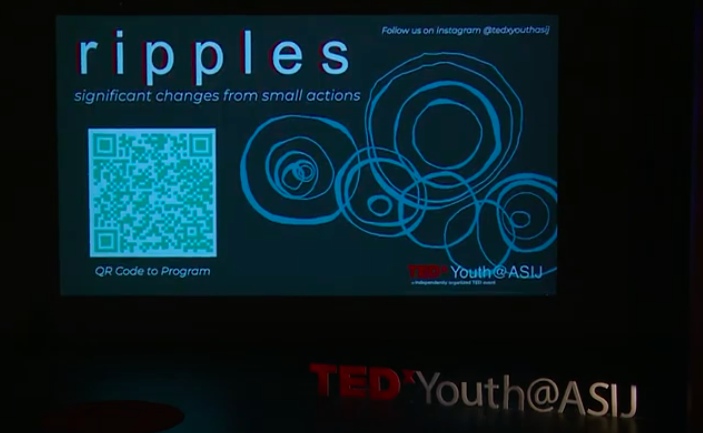 ASIJ TV: TEDx Ripples